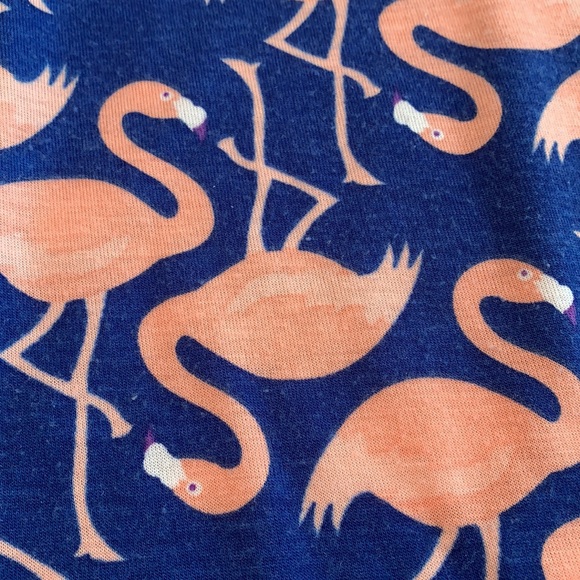 Lularoe Small Julia Flamingo Beach Cruise Dress - Picture 3 of 4